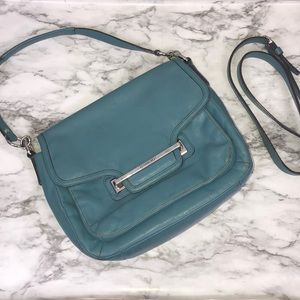 Coach Taylor Leather Flap Shoulder Bag